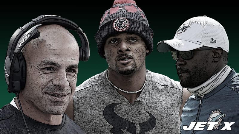 Robert Saleh, Deshaun Watson, Brian Flores