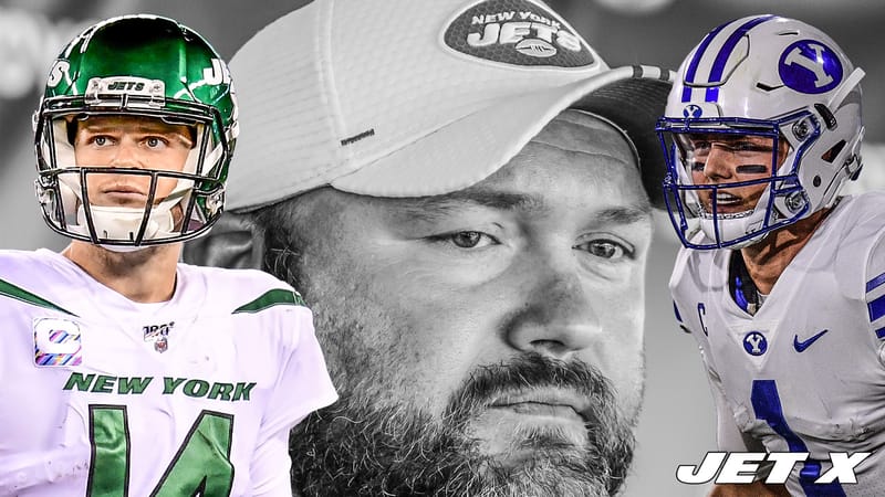 Sam Darnold, Justin Fields, Joe Douglas