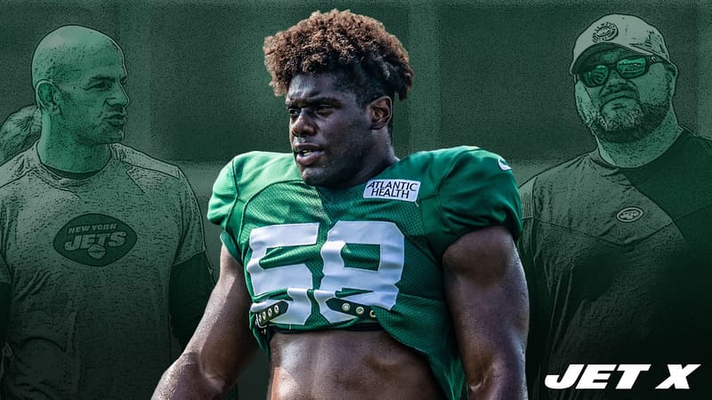 Carl Lawson, Robert Saleh, Joe Douglas