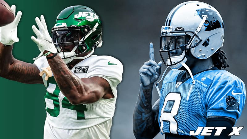 Corey Davis, Jaycee Horn, NY Jets, Carolina Panthers, Week 1, Time