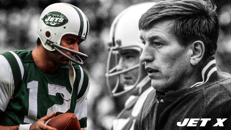 Joe Namath, Johnny Unitas