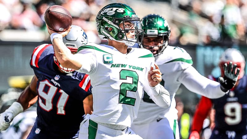 Zach Wilson, NY Jets, NE Patriots