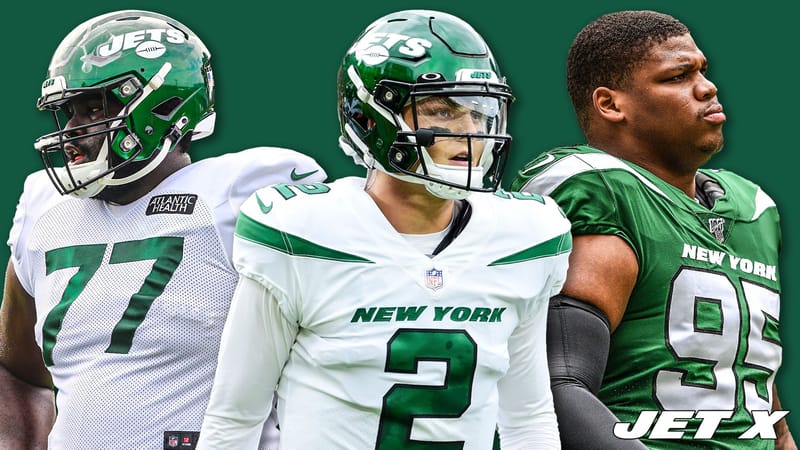 Zach Wilson, Mekhi Becton, Quinnen Williams, NY Jets Roster, NY Jets Depth Chart