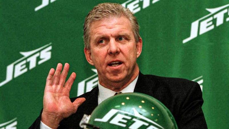 Bill Parcells, Jets, Peyton Manning, 1997, NY
