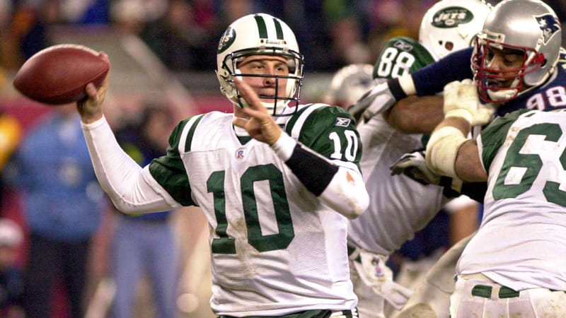 Chad Pennington, Anthony Becht, Son, New York Jets