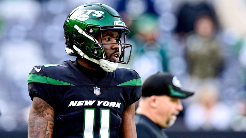 Denzel Mims, New York Jets, Stats, Contract, PFF Grade, Highlights