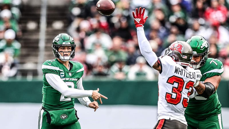 Zach Wilson, NYJ-TB-, 2021-22, Week 17