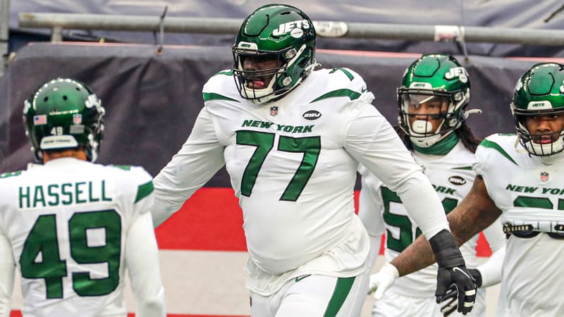 Mekhi Becton, NY Jets, Twitter, Instagram, Weight