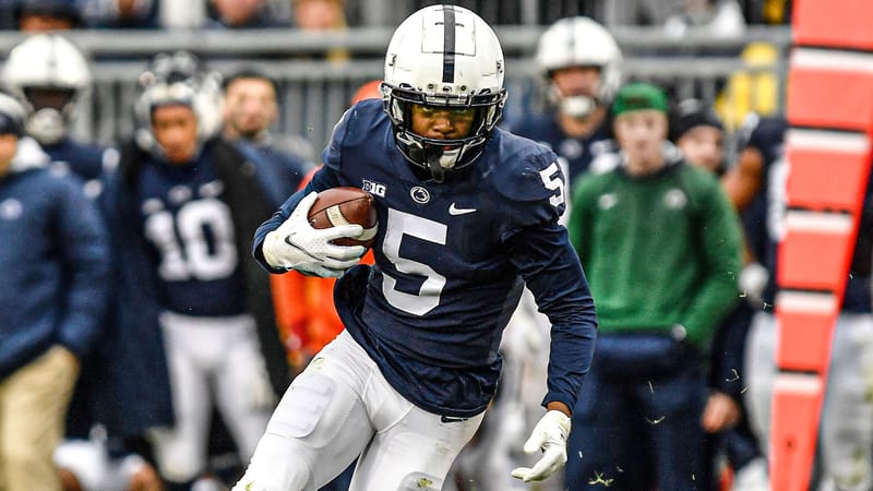Jahan Dotson, Penn State, NFL Draft, Mock, NY Jets