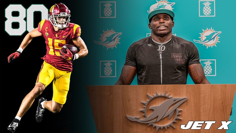 Drake London, Tyreek Hill, New York Jets, Underdog Jets Podcast