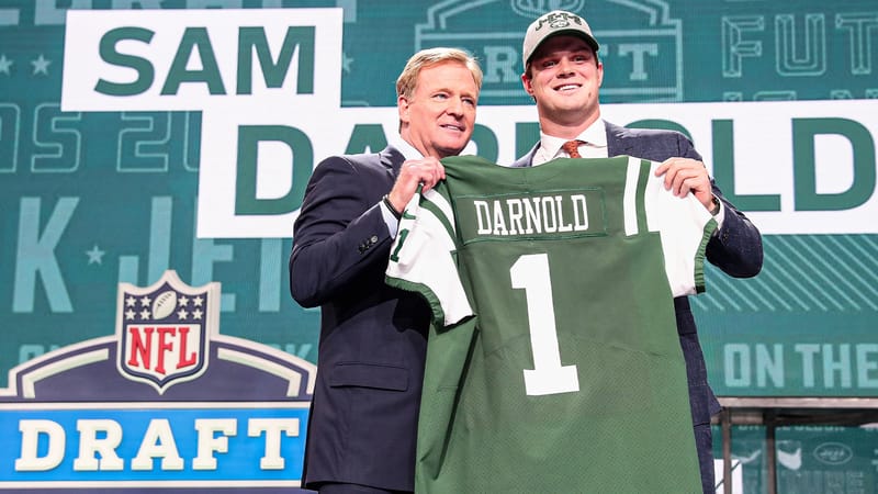 Sam Darnold, New York Jets, 2018 NFL Draft