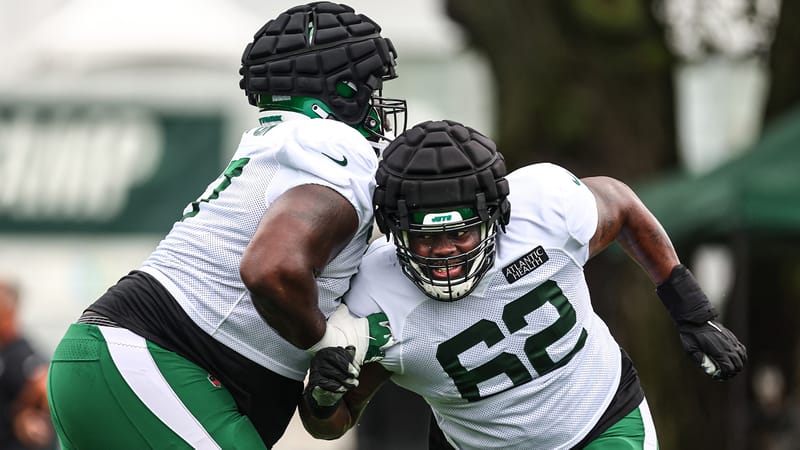 Mekhi Becton, NY Jets, Derrick Kelly