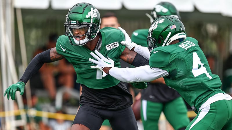 Sauce Gardner, DJ Reed, NY Jets, Training Camp, Joint Practices, Atlanta Falcons, Highlights