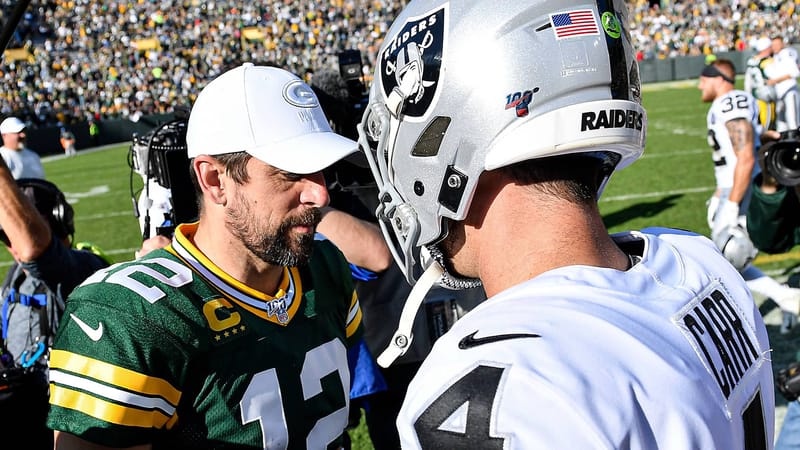 Aaron Rodgers, Derek Carr, New York Jets
