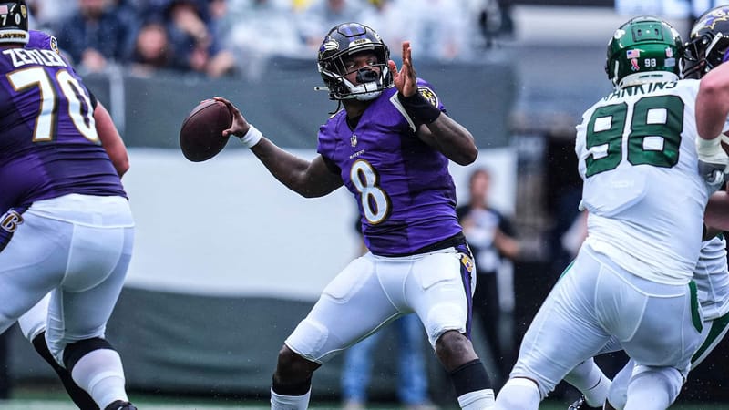 Lamar Jackson, NY Jets, Rumors, Trade, Ravens, Tag