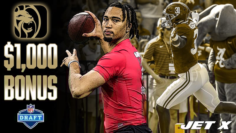 BetMGM Massachusetts, $1,000 Bonus, NFL Draft Odds