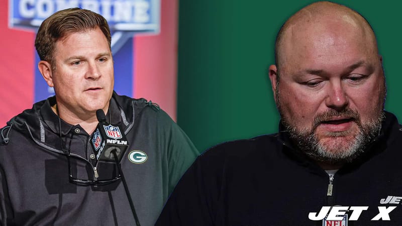 NY Jets GM, Packers GM, Joe Douglas, Brian Gutenkunst, Aaron Rodgers Trade
