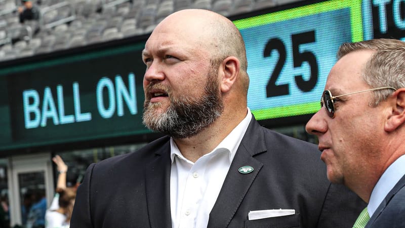 Joe Douglas, NY Jets, GM, Aaron Rodgers, Draft