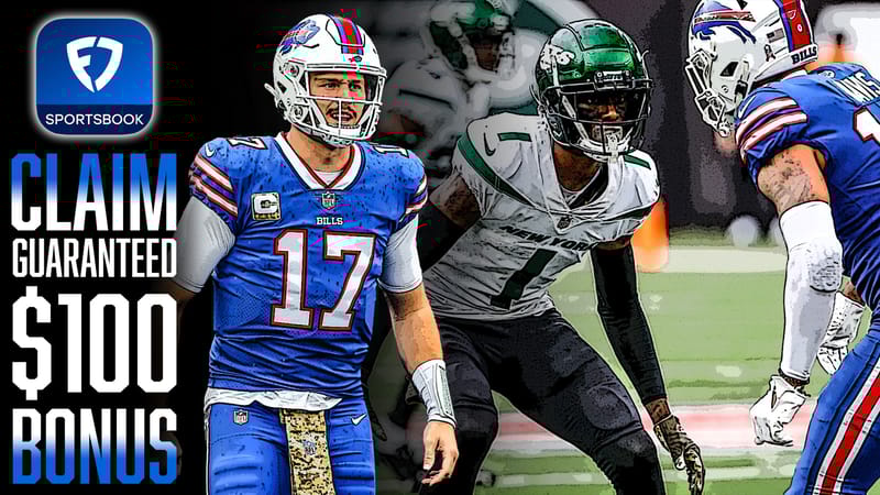 FanDuel Promo Code, Bet $5-Get $100 Bonus, Jets-Bills Odds