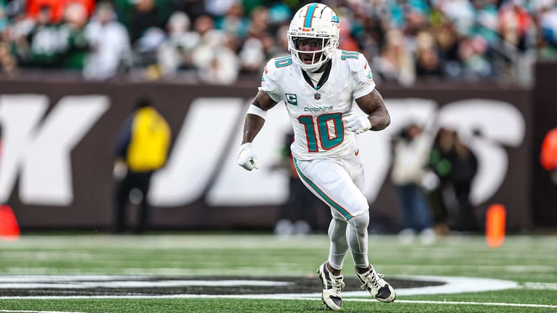Tyreek Hill, NY Jets, Dolphins