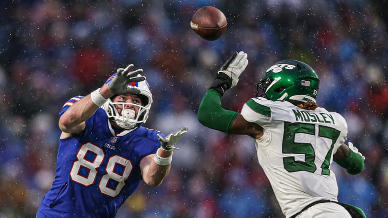 NY Jets, CJ Mosley, Tight End, Stats