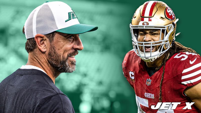 Aaron Rodgers, NY Jets, NFL, 49ers, Fred Warner