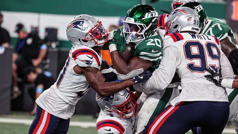 Breece Hall, NY Jets, Patriots, Draft Order, Playoffs