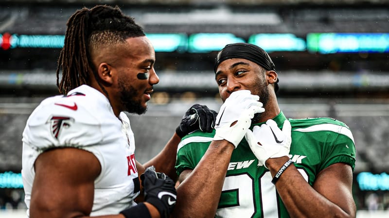 Breece Hall, NY Jets, Atlanta Falcons, Trade Up, 2025 NFL Draft