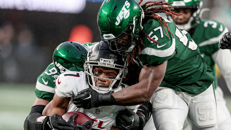 C.J. Mosley, Bijan Robinson, NY Jets, NFL