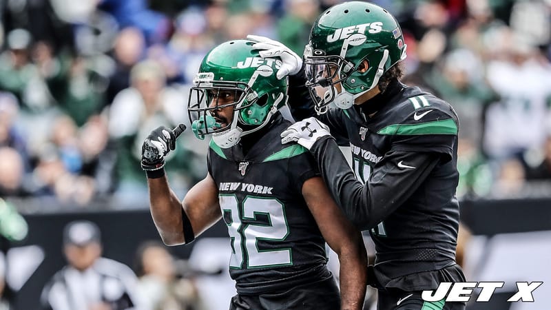 Jamison Crowder and Robby Anderson