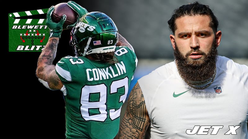 Tyler Conklin, NY Jets, Film, Highlights, Video, Breakdown, Stats