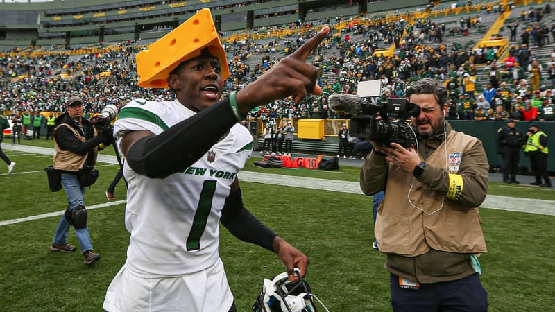 Sauce Gardner, Cheesehead, NY Jets, Aaron Rodgers