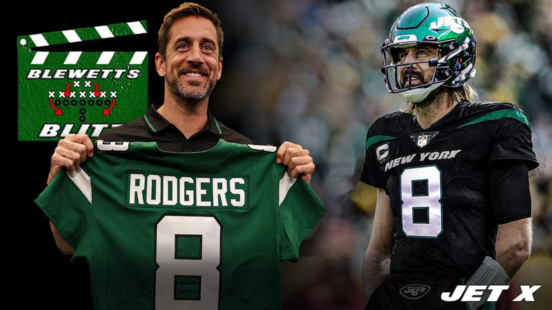 Aaron Rodgers, NY Jets, Jets X-Factor, Film Breakdown, Blewett's Blitz