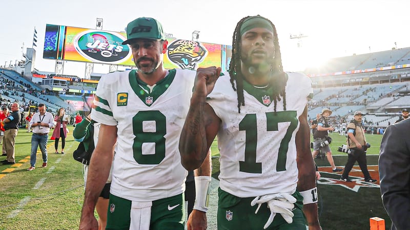 Aaron Rodgers, Davante Adams, NY Jets, NFL, Jaguars