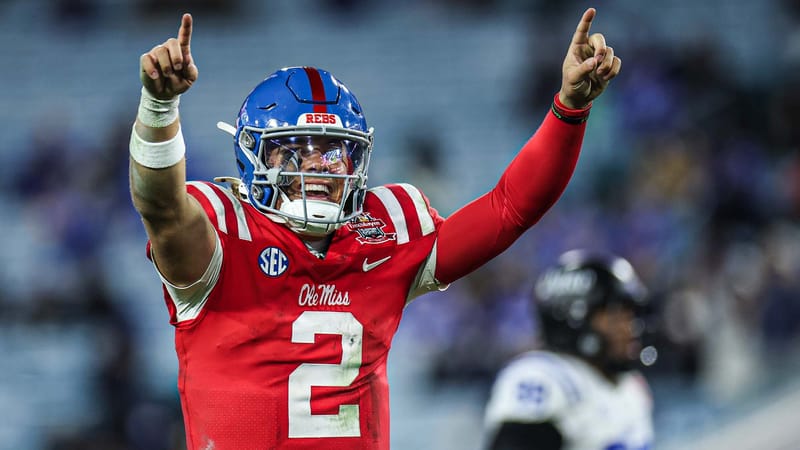 Jaxson Dart, NY Jets, NFL, Mock Draft