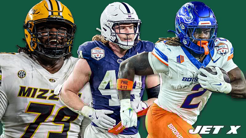 NY Jets, 2025 Draft, Big Board, Membou, Warren, Jeanty