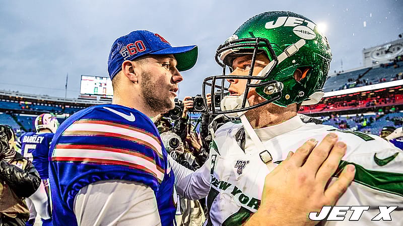 Josh Allen and Sam Darnold
