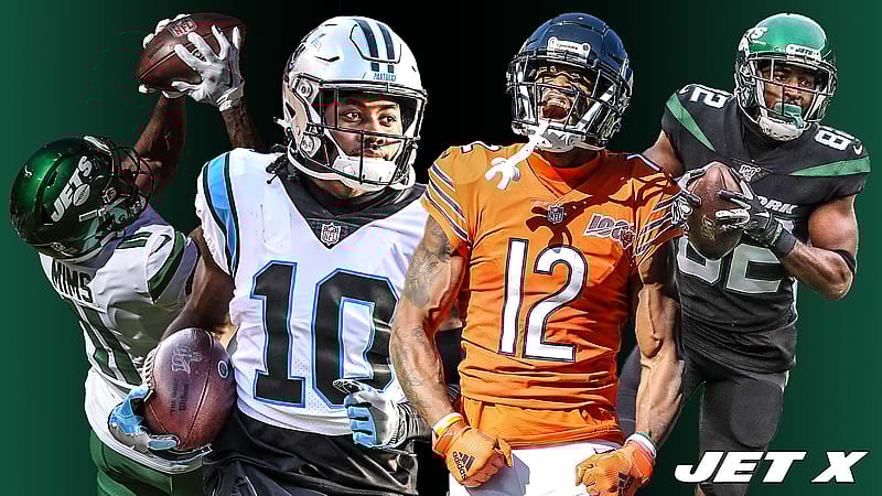 Denzel Mims, Curtis Samuel, Allen Robinson, Jamison Crowder