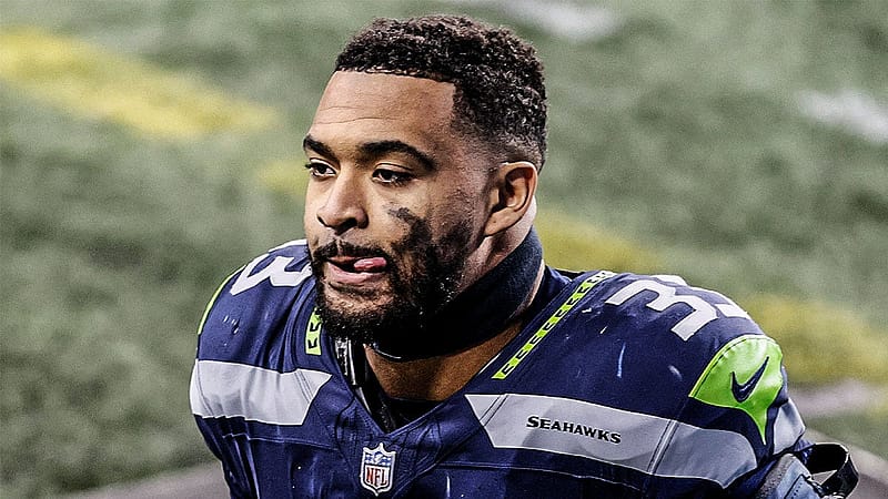 SEATTLE, WASHINGTON - JANUARY 09: Strong safety Jamal Adams #33 of the Seattle Seahawks walks off the field after a 30-20 loss to the Los Angeles Rams in the NFC Wild Card Playoff game at Lumen Field on January 09, 2021 in Seattle, Washington.
