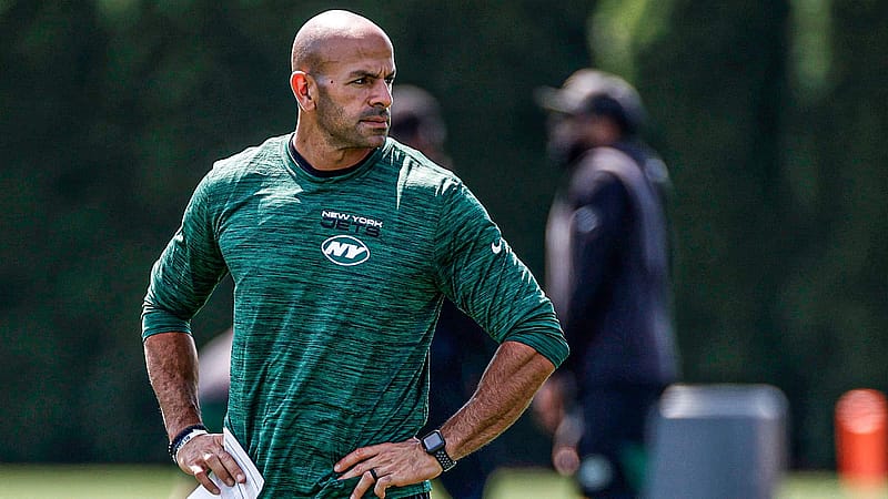 Robert Saleh criticized the NY media for creating narratives around young Jets players Zach Wilson and Denzel Mims.