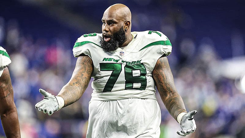 Morgan Moses, NY Jets, PFF Grade, Contract