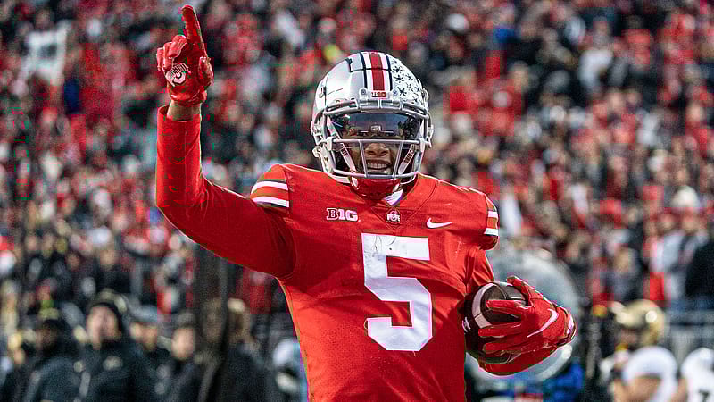 Garrett Wilson, Ohio State, NFL Draft, Mock Draft, NY Jets, Stats, PFF