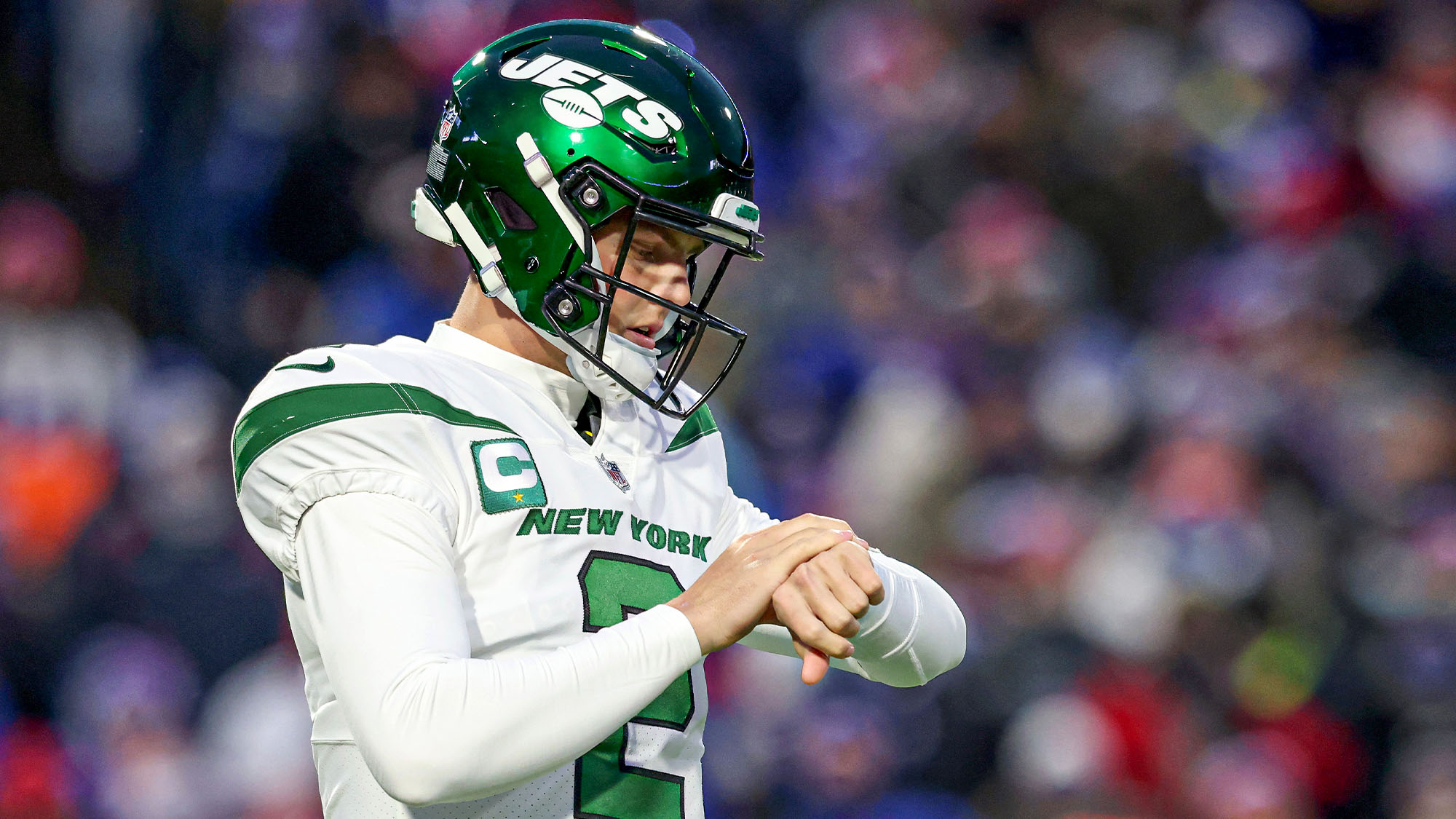 Zach Wilson, NY Jets, Weight, 2022