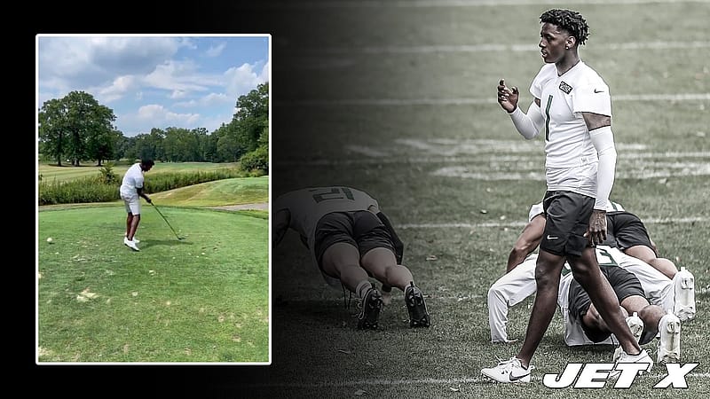 Sauce Gardner, New York Jets, Golf Swing
