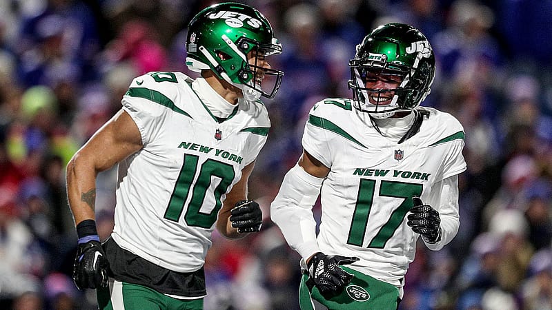 Garrett Wilson, Allen Lazard, NY Jets, WR, Depth Chart