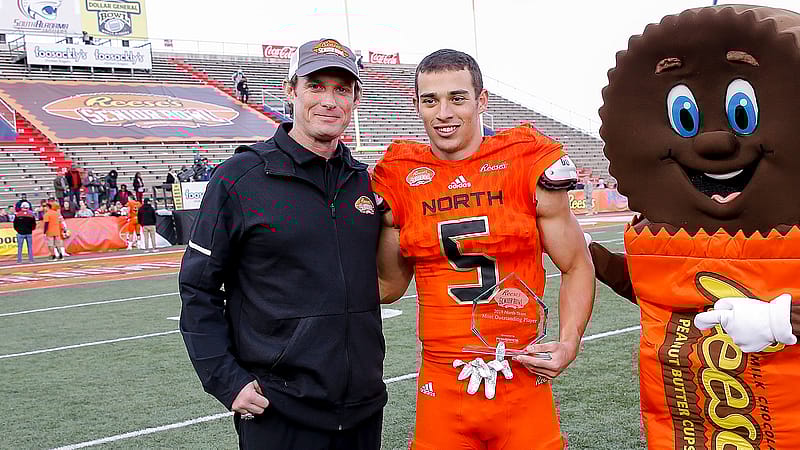 Jim Nagy, Andy Isabella, Reeses Senior Bowl, NY Jets, GM