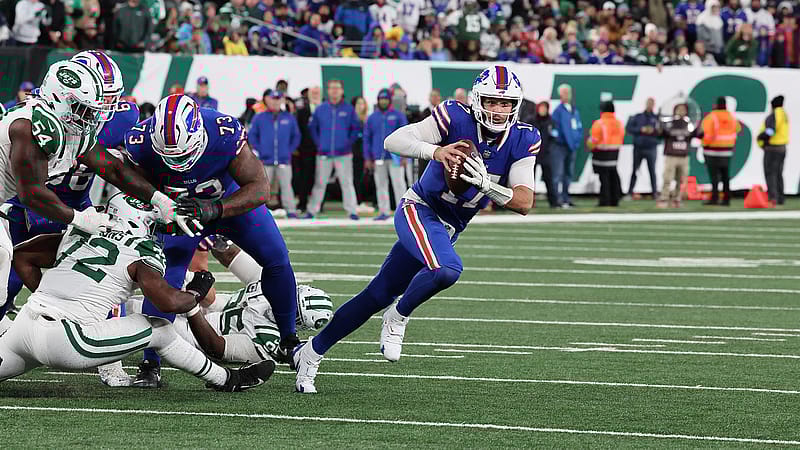 Josh Allen, NY Jets, Bills Fans, Snowballs