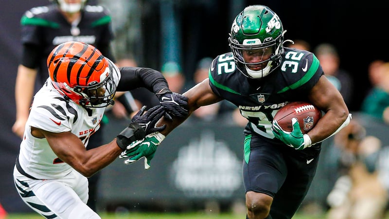 Michael Carter, NY Jets RB, Cincinnati Bengals