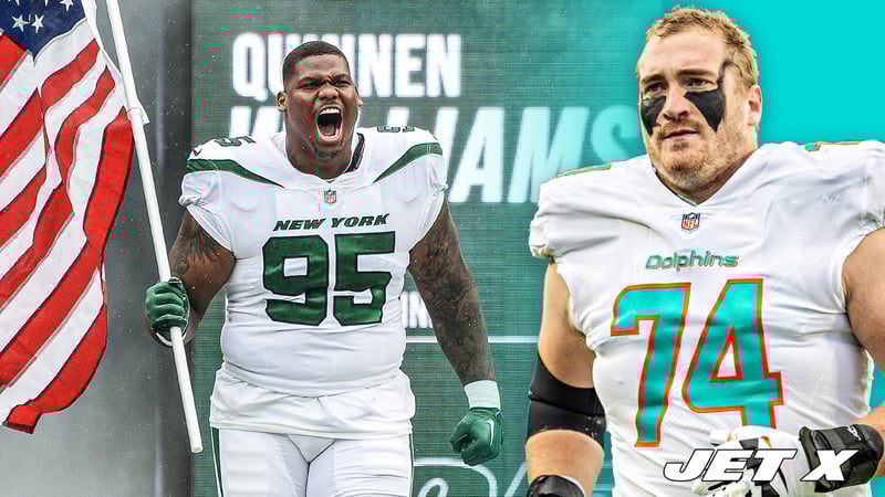 Quinnen Williams, Liam Eichenberg, New York Jets, Miami Dolphins