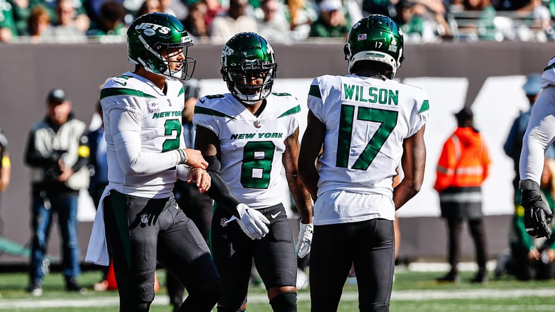 Garrett Wilson, Elijah Moore, NY Jets, Zach Wilson